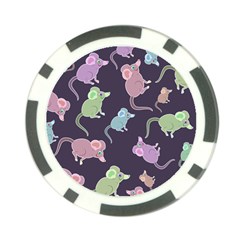 Animals Mouse Cartoon Pet Poker Chip Card Guard (10 pack)