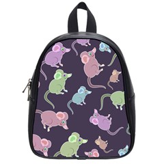 Animals Mouse Cartoon Pet School Bag (Small)