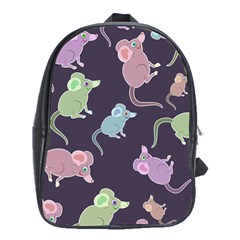 Animals Mouse Cartoon Pet School Bag (XL)