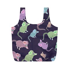 Animals Mouse Cartoon Pet Full Print Recycle Bag (M)