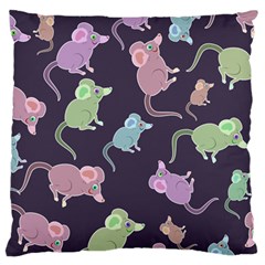 Animals Mouse Cartoon Pet Standard Flano Cushion Case (two Sides) by Wegoenart