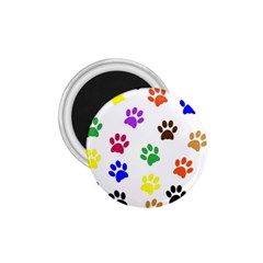 Pawprints Paw Prints Paw Animal 1 75  Magnets by Wegoenart