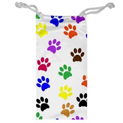 Pawprints Paw Prints Paw Animal Jewelry Bag by Wegoenart