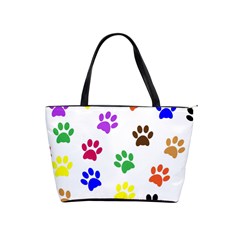 Pawprints Paw Prints Paw Animal Classic Shoulder Handbag by Wegoenart