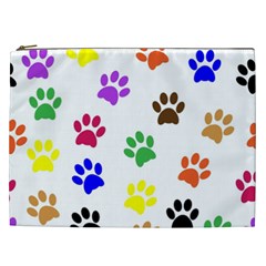 Pawprints Paw Prints Paw Animal Cosmetic Bag (xxl) by Wegoenart