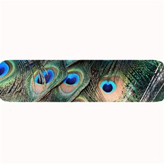 Peacock Feathers Bird Colorful Large Bar Mats