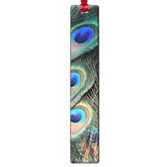 Peacock Feathers Bird Colorful Large Book Marks