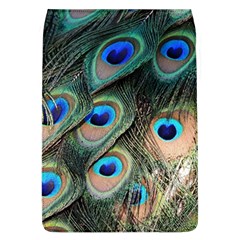 Peacock Feathers Bird Colorful Removable Flap Cover (l)