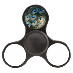 Peacock Feathers Bird Colorful Finger Spinner