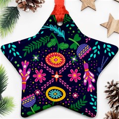 Pattern Nature Design Patterns Star Ornament (two Sides)