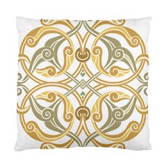 Arabesque Ornament Islamic Art Stencil Drawing Standard Cushion Case (two Sides) by Wegoenart