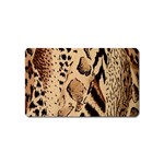 Animal Pattern Design Print Texture Magnet (Name Card) Front