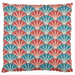 Seamless Patter Peacock Feathers Standard Flano Cushion Case (one Side) by Wegoenart