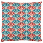 Seamless Patter Peacock Feathers Standard Flano Cushion Case (One Side) Front