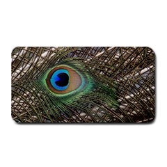 Peacock Tail Feathers Medium Bar Mats by Wegoenart