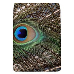 Peacock Tail Feathers Removable Flap Cover (l) by Wegoenart