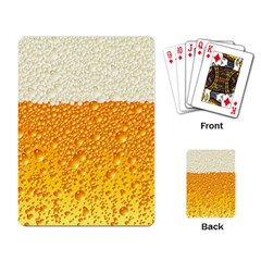 Bubble Beer Playing Cards Single Design by Wegoenart