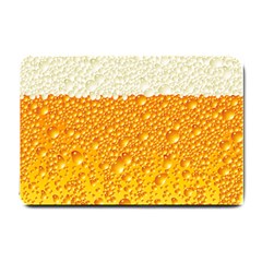 Bubble Beer Small Doormat  by Wegoenart