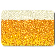 Bubble Beer Large Doormat  by Wegoenart