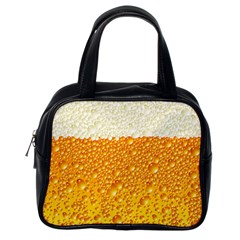 Bubble Beer Classic Handbag (one Side) by Wegoenart