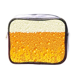 Bubble Beer Mini Toiletries Bag (one Side) by Wegoenart