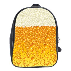 Bubble Beer School Bag (xl) by Wegoenart