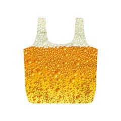 Bubble Beer Full Print Recycle Bag (s) by Wegoenart