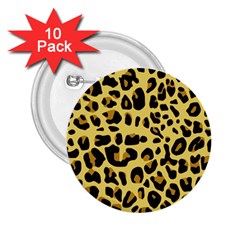 Animal Fur Skin Pattern Form 2 25  Buttons (10 Pack)  by Wegoenart