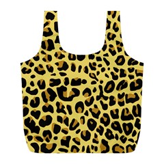 Animal Fur Skin Pattern Form Full Print Recycle Bag (l) by Wegoenart