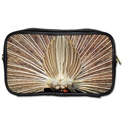 Peacock Wheel Bird Nature Toiletries Bag (two Sides) by Wegoenart