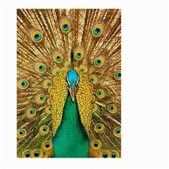 Peacock Feather Bird Peafowl Large Garden Flag (two Sides) by Wegoenart