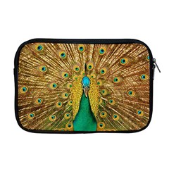 Peacock Feather Bird Peafowl Apple Macbook Pro 17  Zipper Case by Wegoenart