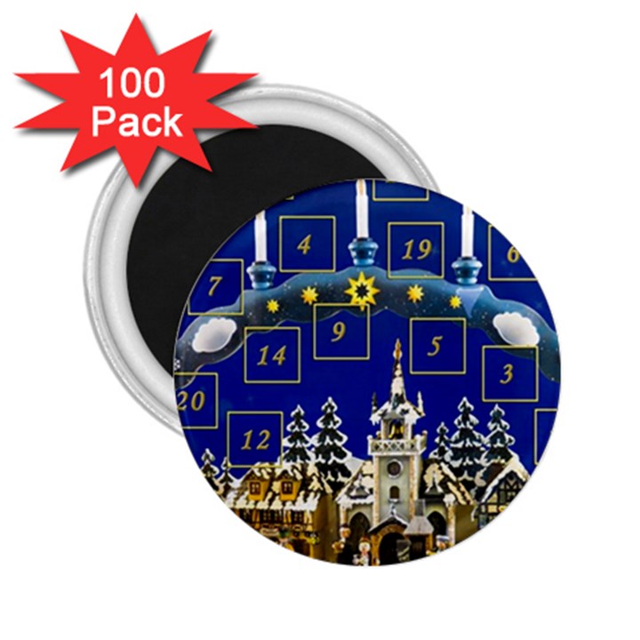 Advent Calendar Advent Gifts 2.25  Magnets (100 pack) 