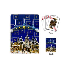 Advent Calendar Advent Gifts Playing Cards (mini) by Wegoenart