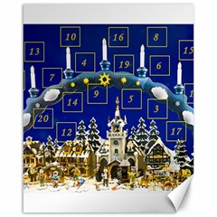 Advent Calendar Advent Gifts Canvas 16  X 20  by Wegoenart