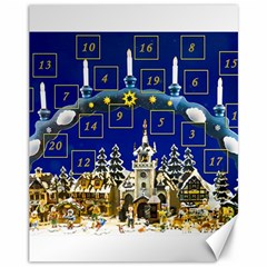 Advent Calendar Advent Gifts Canvas 11  X 14  by Wegoenart