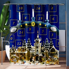 Advent Calendar Advent Gifts Shower Curtain 60  X 72  (medium)  by Wegoenart