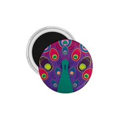 Peacock Bird Animal Feathers 1 75  Magnets by Wegoenart