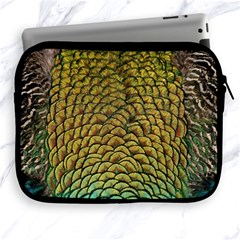 Peacock Bird Feather Color Apple Ipad 2/3/4 Zipper Cases by Wegoenart