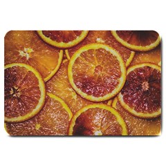 Blood Orange Fruit Citrus Fruits Large Doormat 