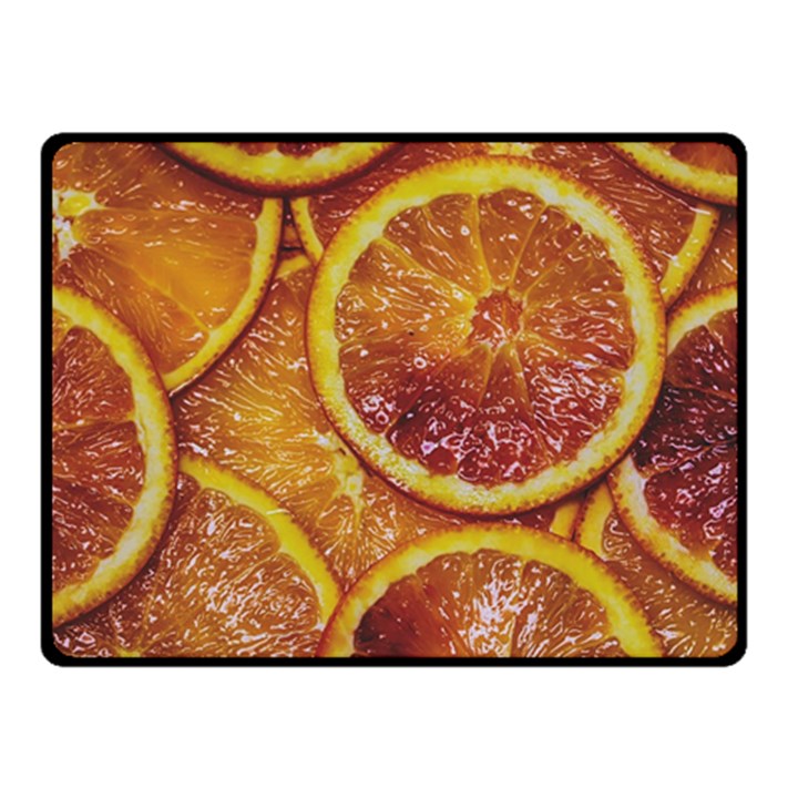 Blood Orange Fruit Citrus Fruits Fleece Blanket (Small)