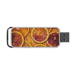 Blood Orange Fruit Citrus Fruits Portable Usb Flash (one Side) by Wegoenart