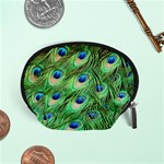 Peacock Feathers Peafowl Accessory Pouch (Small) Front