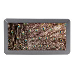 Peacock Feathers Wheel Plumage Memory Card Reader (mini) by Wegoenart