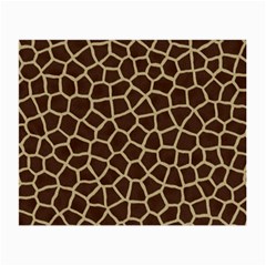 Giraffe Animal Print Skin Fur Small Glasses Cloth by Wegoenart