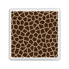 Giraffe Animal Print Skin Fur Memory Card Reader (square) by Wegoenart