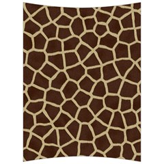 Giraffe Animal Print Skin Fur Back Support Cushion by Wegoenart