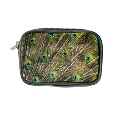 Peacock Feathers Color Plumag Coin Purse by Wegoenart