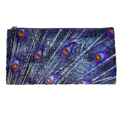 Peacock Feathers Color Plumage Pencil Cases by Wegoenart