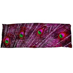 Peacock Feathers Color Plumage Body Pillow Case (dakimakura) by Wegoenart